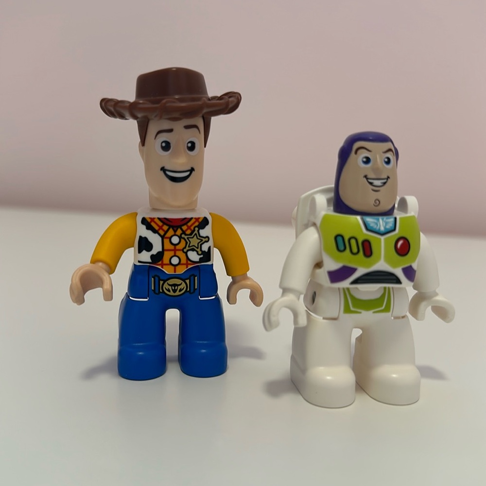 Disney Lego duplo buzz and woody